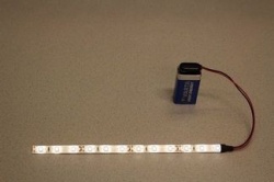 LED op batterij