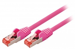 CAT6 S/FTP Netwerkkabel RJ45 (8/8) Male - RJ45 (8/8) Male 7.50 m Roze - vlcp85221p75