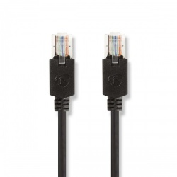 CAT5e-Kabel | U/UTP | RJ45 Male | RJ45 Male | 10.0 m | Rond | LSZH | Antraciet | Window Box - ccbw85100at100