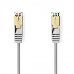 CAT5e-Kabel | SF/UTP | RJ45 Male | RJ45 Male | 1.00 m | Rond | PVC | Grijs | Envelop - ccgp85121gy10