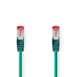 CAT6-kabel | RJ45 Male | RJ45 Male | S/FTP | 1.00 m | Rond | LSZH | Groen | Envelop - ccgp85221gn10