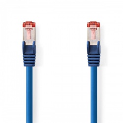 CAT6-kabel | RJ45 Male | RJ45 Male | S/FTP | 0.15 m | Rond | LSZH | Blauw | Polybag - ccgp85221bu015