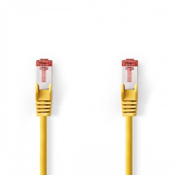 CAT6-kabel | RJ45 Male | RJ45 Male | S/FTP | 15.0 m | Rond | LSZH | Geel | Polybag - ccgp85221ye150