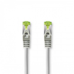 CAT7-Kabel | S/FTP | RJ45 Male | RJ45 Male | 1.00 m | Snagless | Rond | LSZH | Grijs | Doos - ccbw85420gy10