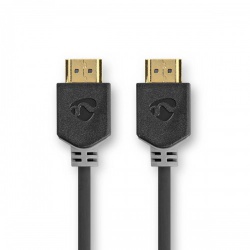 Ultra High Speed ​​HDMI™-Kabel | HDMI™ Connector | HDMI™ Connector | 8K@60Hz | 48 Gbps | 5.00 m | Rond | 8.3 mm | Antraciet | Doos - cvbw35000bk50