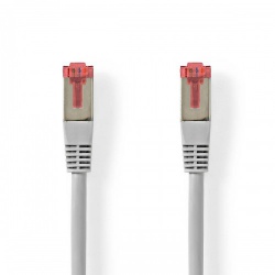 CAT6 Netwerkkabel | RJ45 Male | RJ45 Male | S/FTP | 30.0 m | Rond | PVC | Grijs | Label - ccgt85221gy300