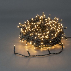 Kerstverlichting | Koord | 320 LED's | Warm Wit | 24.00 m | Licht effecten: 7 | Binnen & Buiten | Netvoeding - clls320