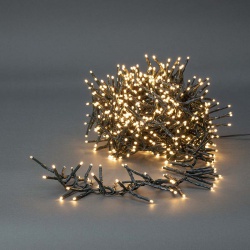 Kerstverlichting | Cluster | 576 LED's | Warm Wit | 4.20 m | Licht effecten: 7 | Binnen & Buiten | Netvoeding - clcs576