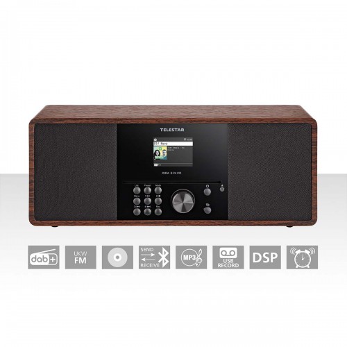 TELESTAR DIRA S 24 CD Wood DAB+ / FM - 10-200-01