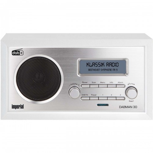 IMPERIAL DABMAN 30 Wit DAB+ / FM - 22-137-00