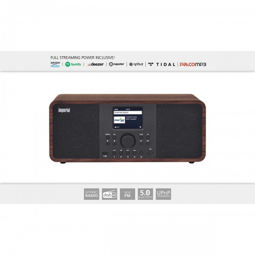 DABMAN i205 Houtlook DAB+ / FM / INTERNET / BLUETOOTH - 22-233-00