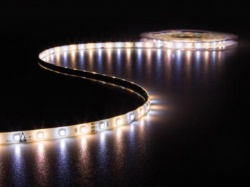 kit met led-strip, controller en voeding - 300 leds - 5 m - 12 vdc - warmwit & koudwit - leds12cww