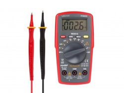 digitale multimeter - cat. ii 500 v / cat. iii 300 v - 10 a -  automatisch bereik - 4000 counts - dvm855